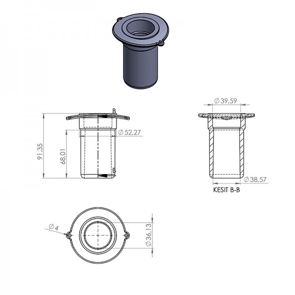 PLASTİK REZİSTANS BAĞLANTI APARATI