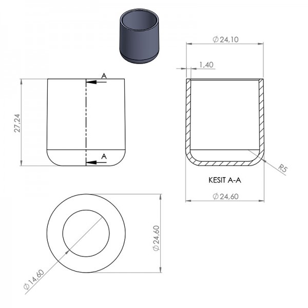 21 MM TAPA