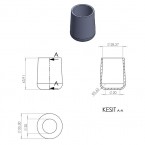 32 MM MASA TAPA...